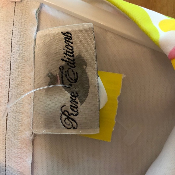 Bright polka dot poly chiffon lined party dress - Picture 3 of 5